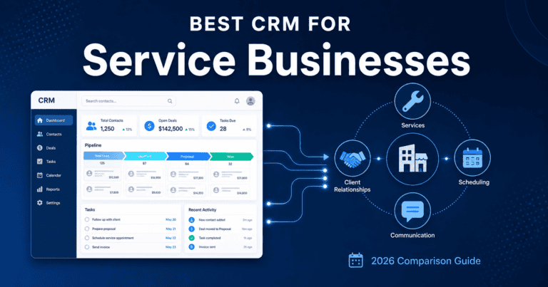 best CRM for service businesses