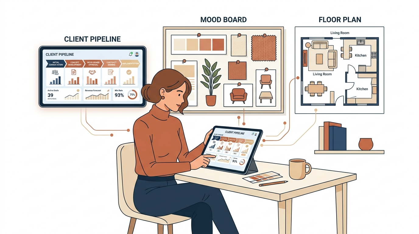 CRM for interior designers