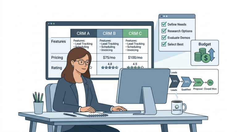 How to Choose CRM for Service Business