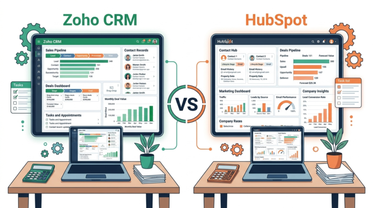 Zoho CRM vs HubSpot
